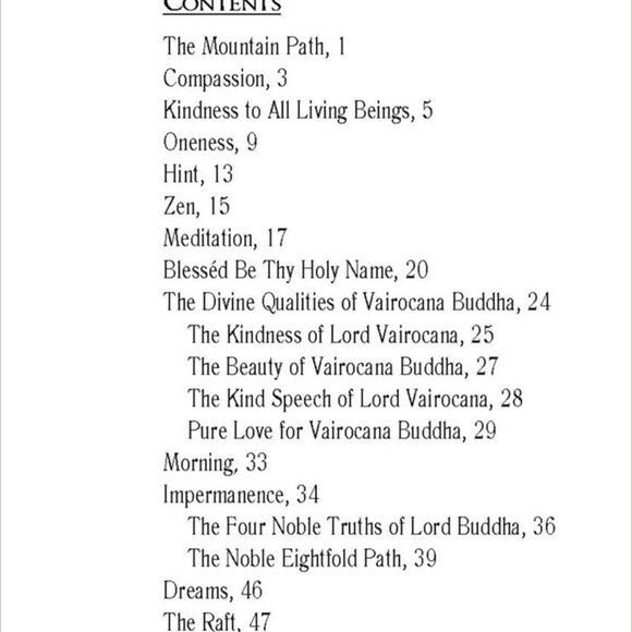 THE MOUNTAIN PATH-Poetic Teachings of the Buddha-Handmade-Color-Mauka Way-Hawaii - Picture 7 of 13